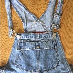 Vintage squeeze overalls